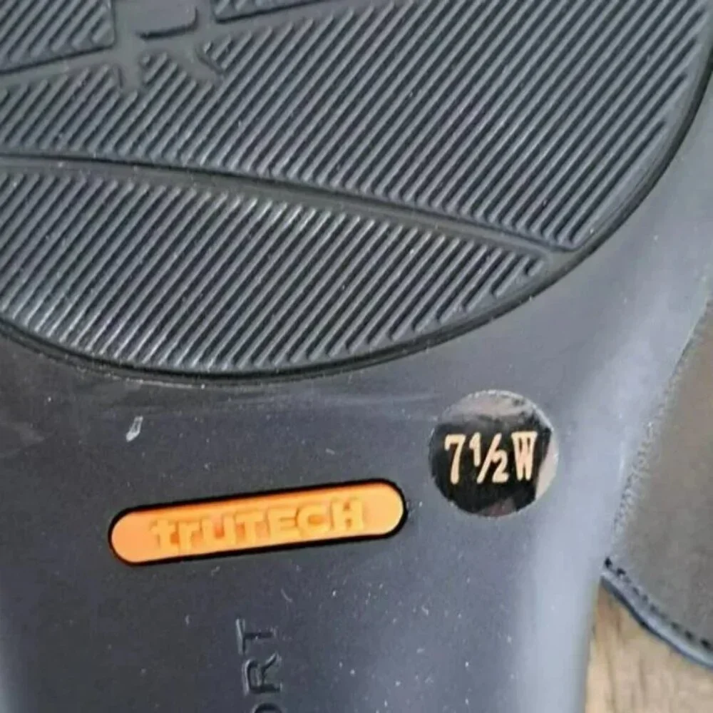 Rockport Sagey Slingback Ballet Flats - Color: Black - Size: 7.5 Wide - Picture 9 of 10